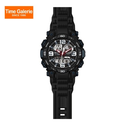 BUM Men BUMWB95104A Analog Digital Sports Black Strap Watch BUM Men BUMWB95104A Analog Digital Sports Black Strap Watch